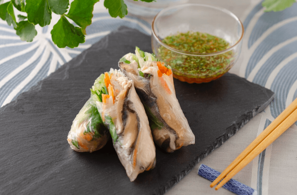 La La Shiitake Mushrooms Roll 3.