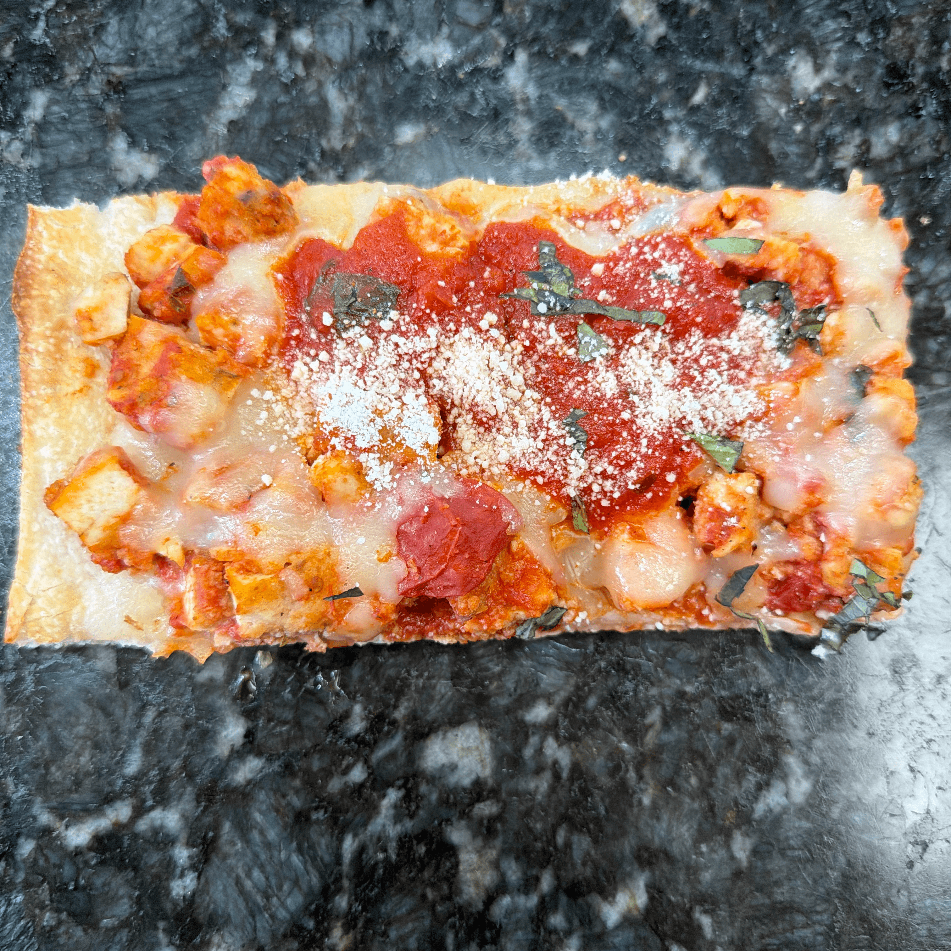 Chicken Parmigiana Slice.