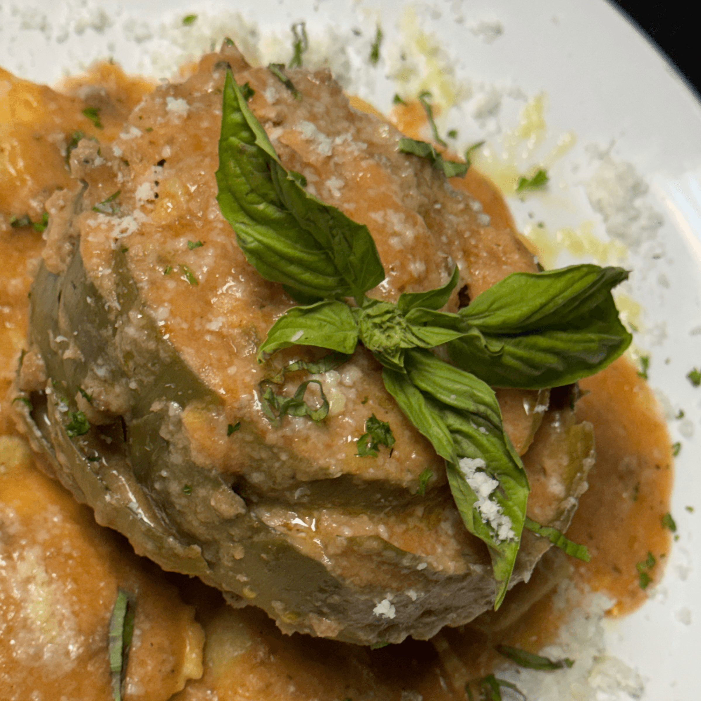 Homemade Stuffed Artichokes.