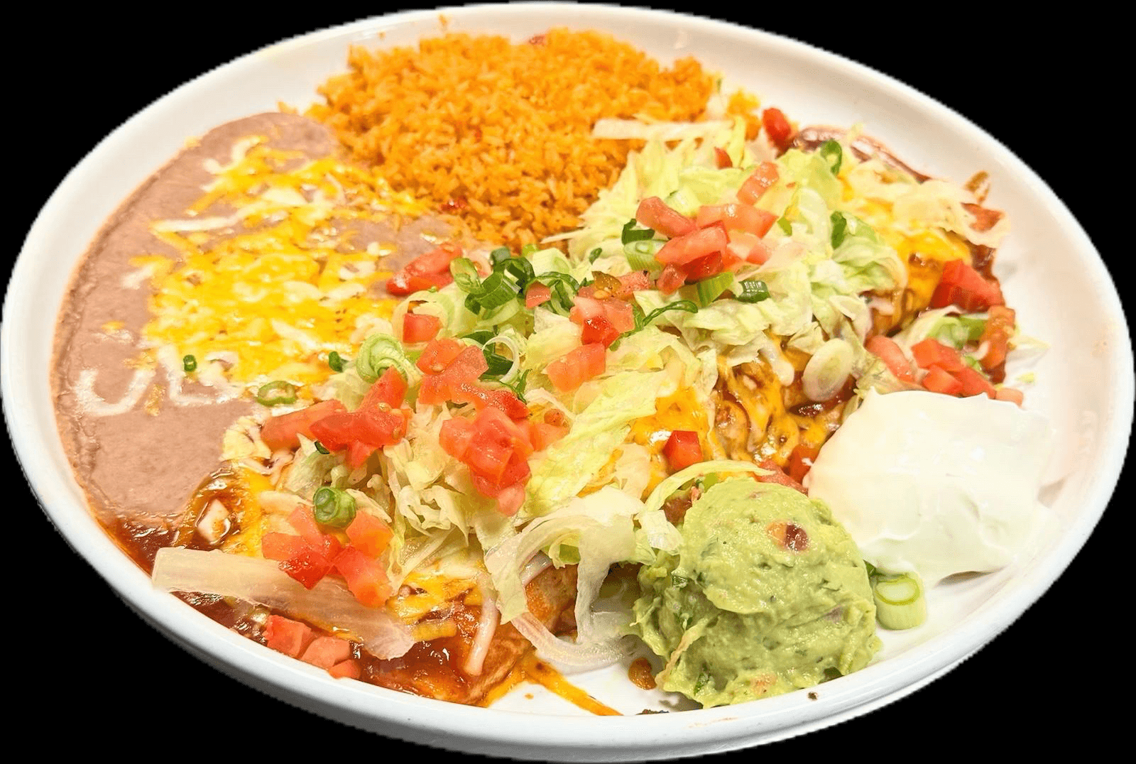 #28 1 J.C. Deluxe Burrito.