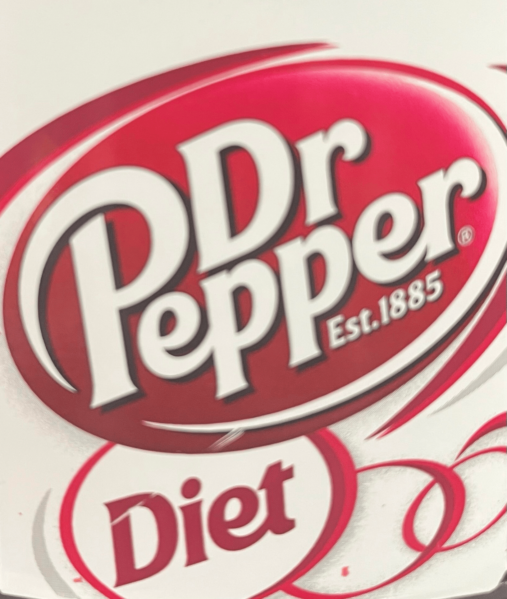 20oz. Diet Dr Pepper.