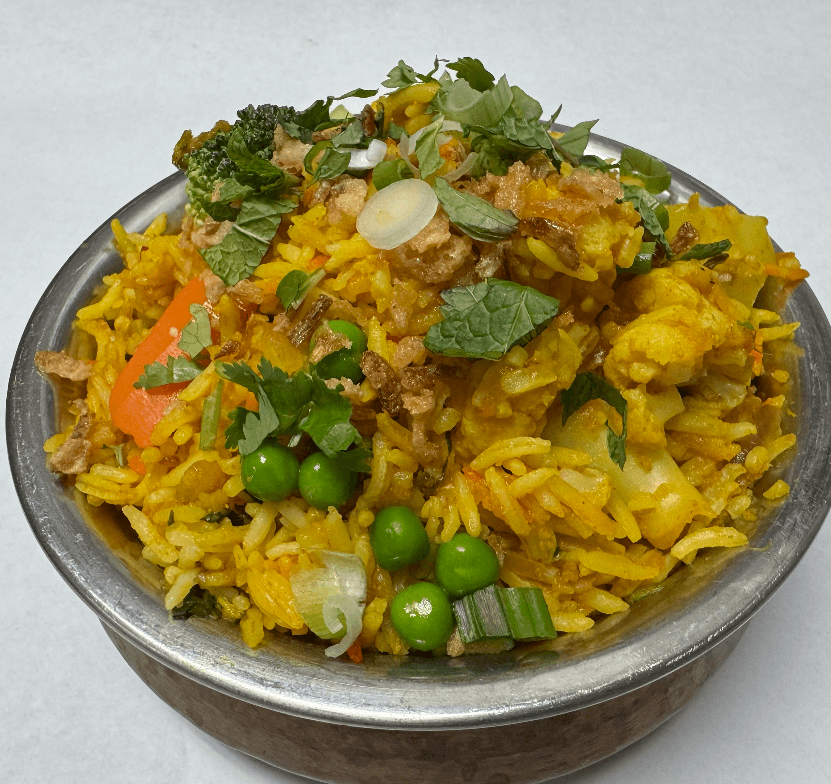 Vegetable Biryani.