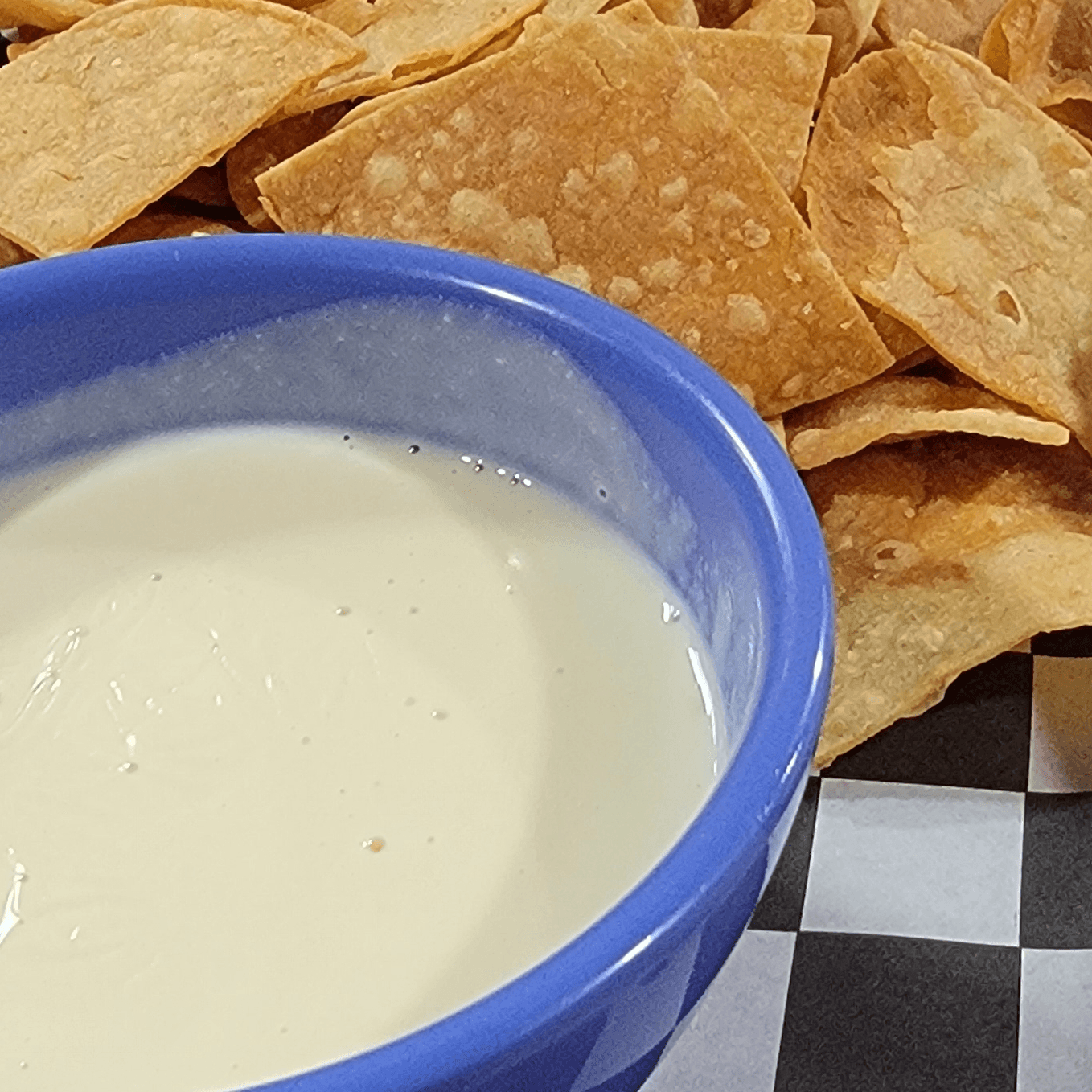 Queso and Chips.