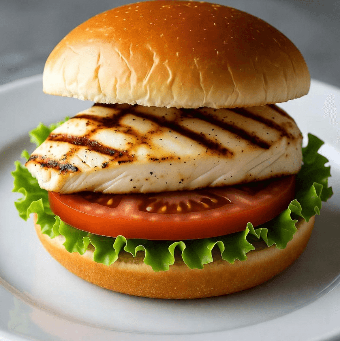Grilled Chicken Sandwich.