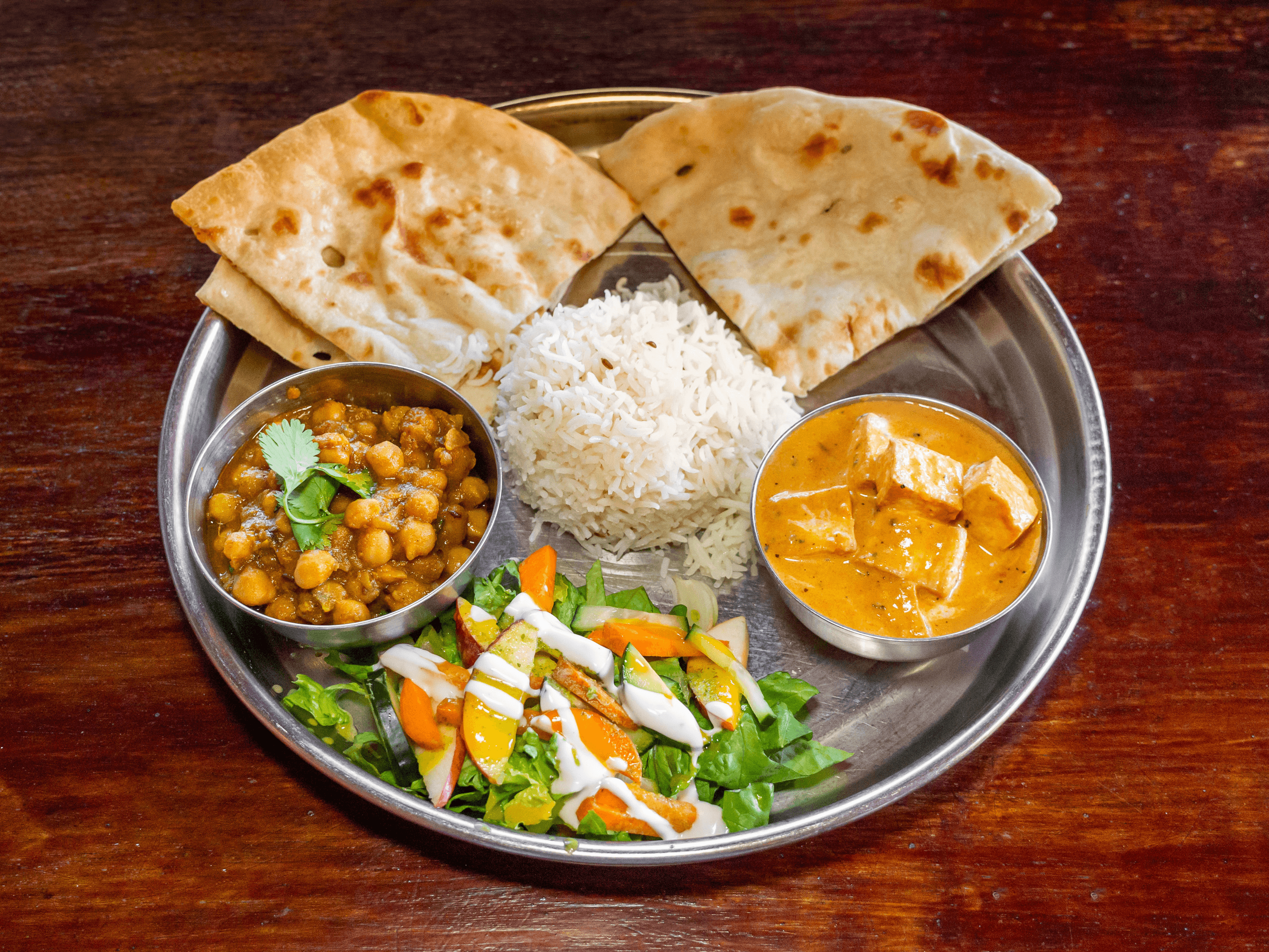Paneer Tikka Masala Lunch.