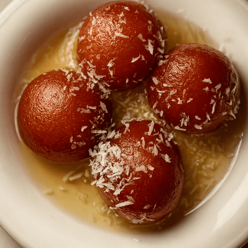Gulab Jamun.