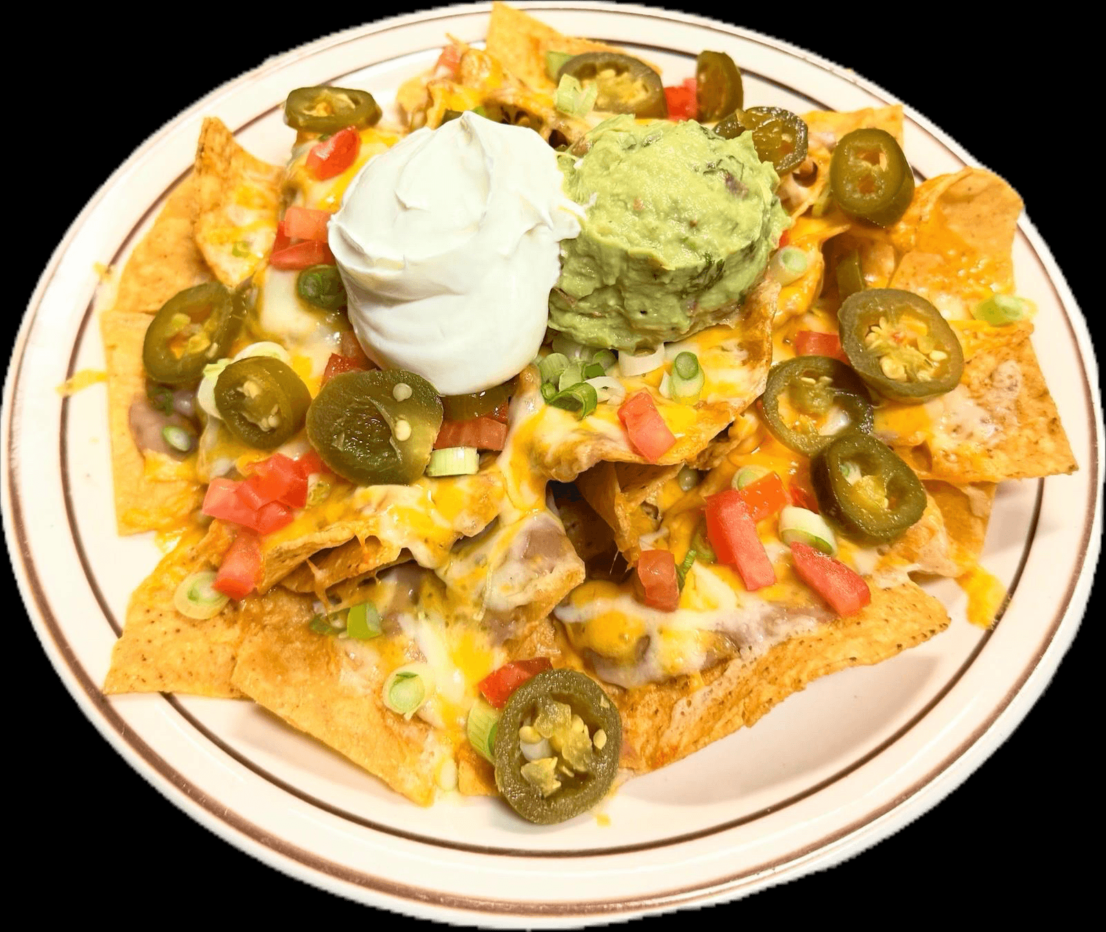 Vegetarian Super Nachos.