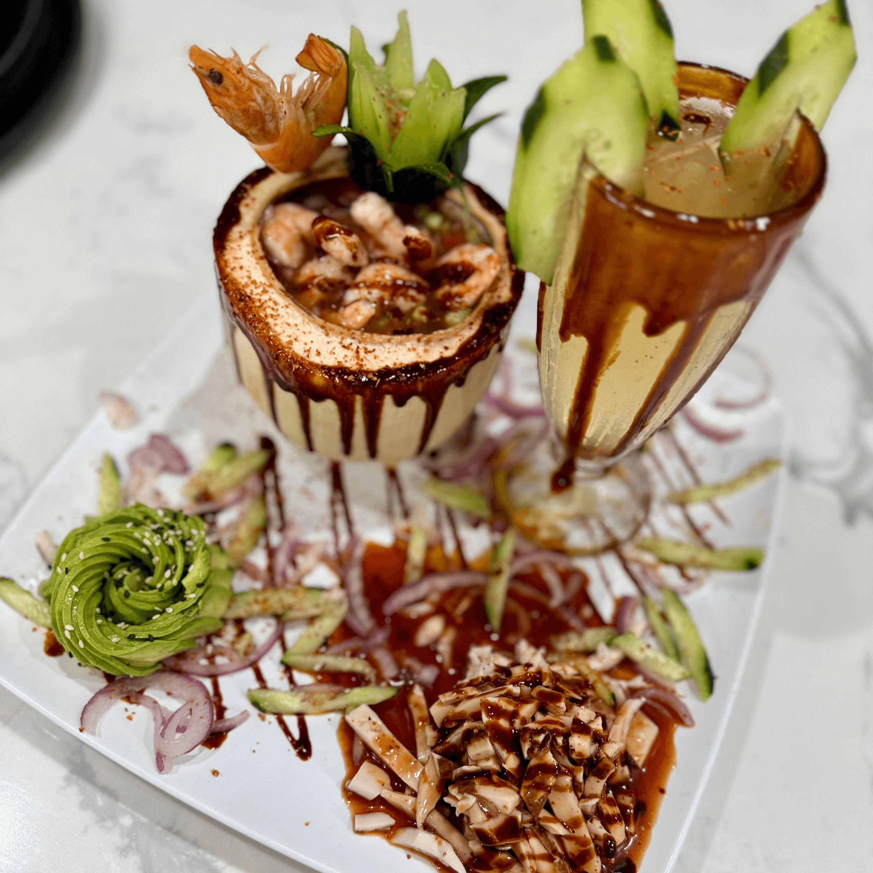 Coco Con Camarón / Coconut with Shrimp.