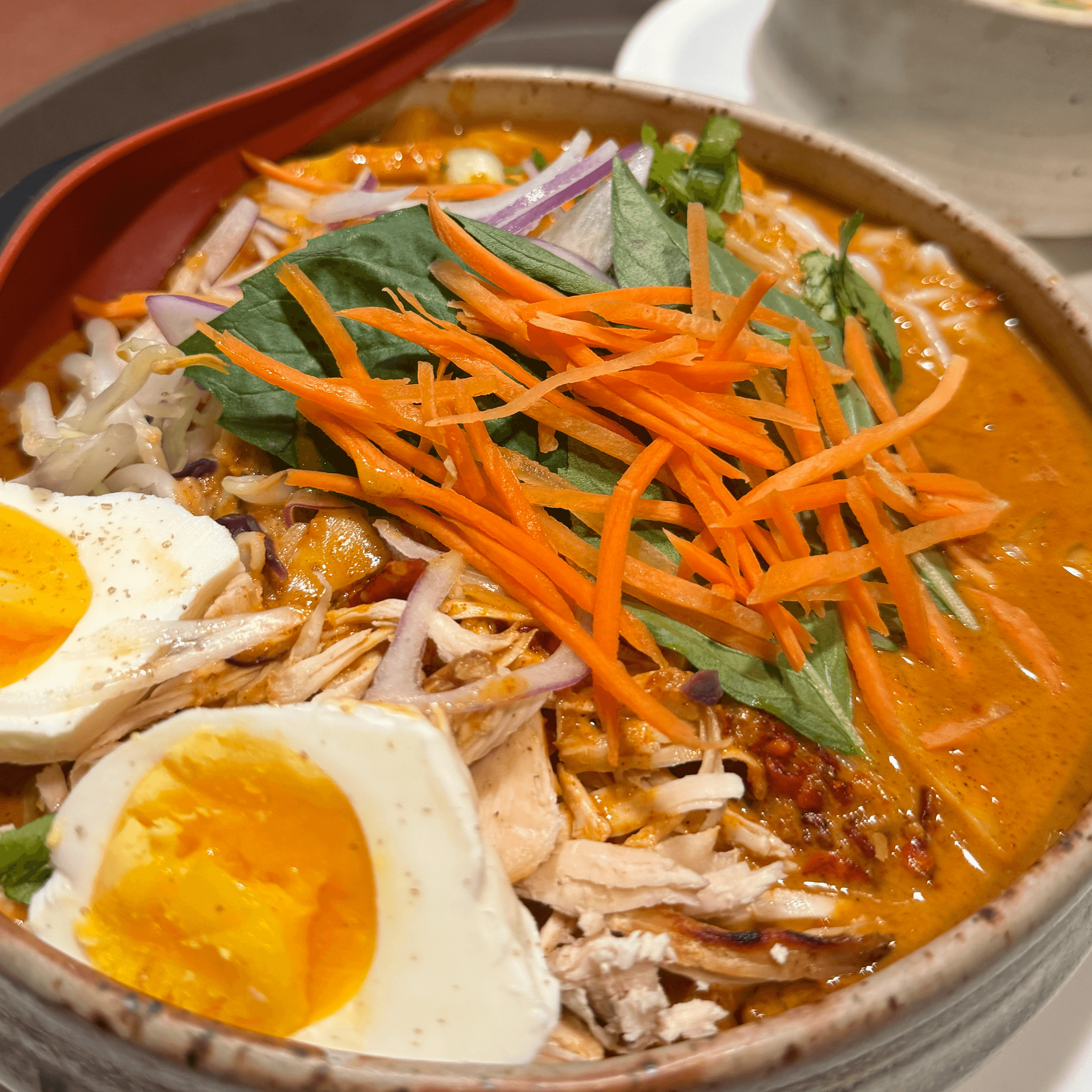 Khao Phun Chicken Soup.