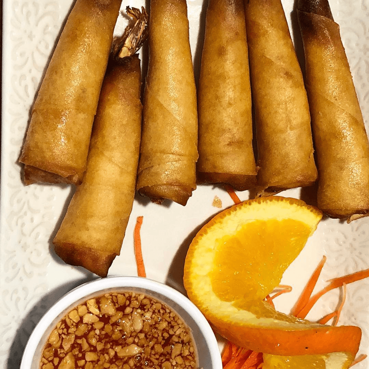 Gung-Hom-Pah: Fried Prawns.