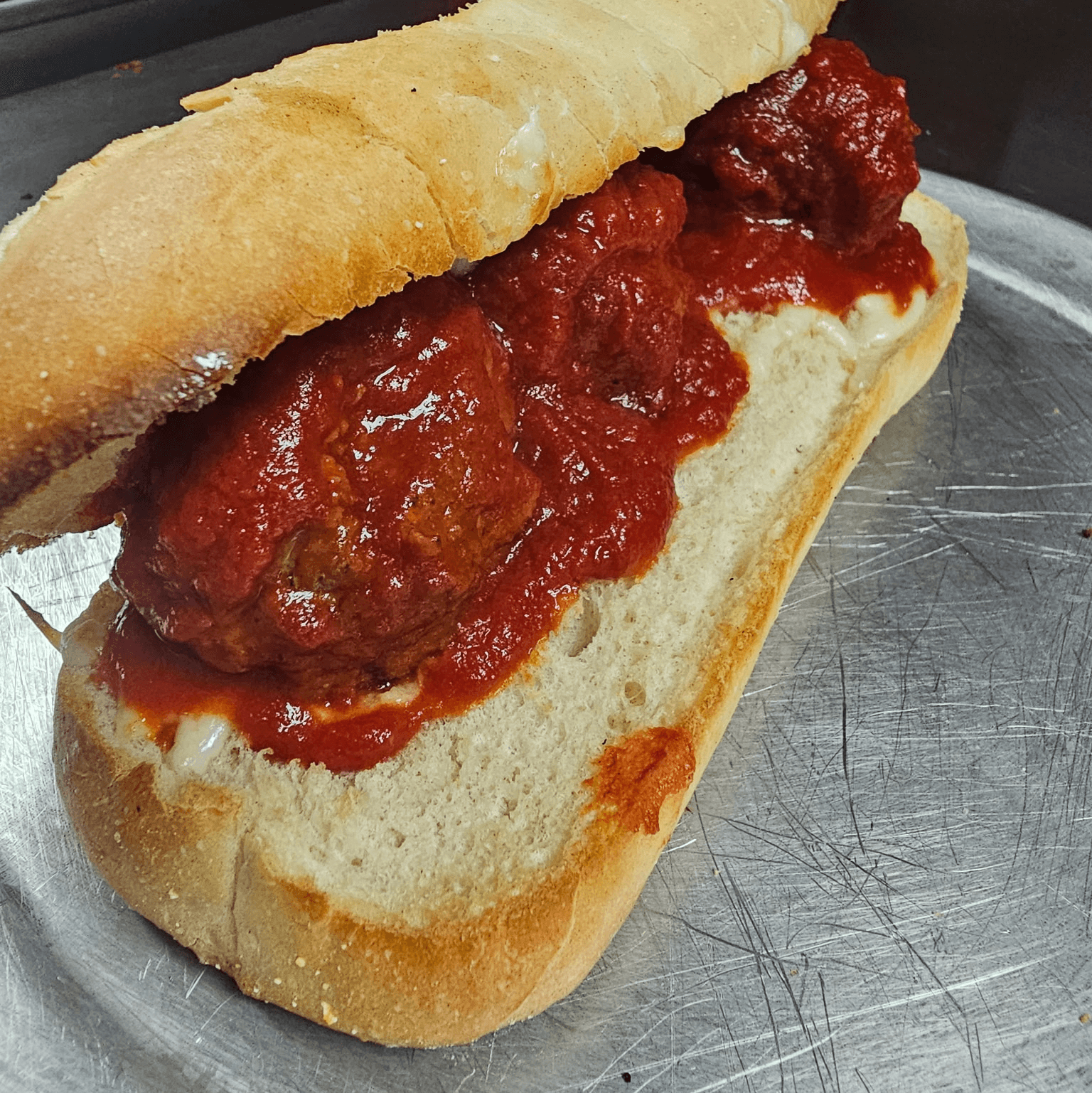 Joey's Meatball Hoagie.