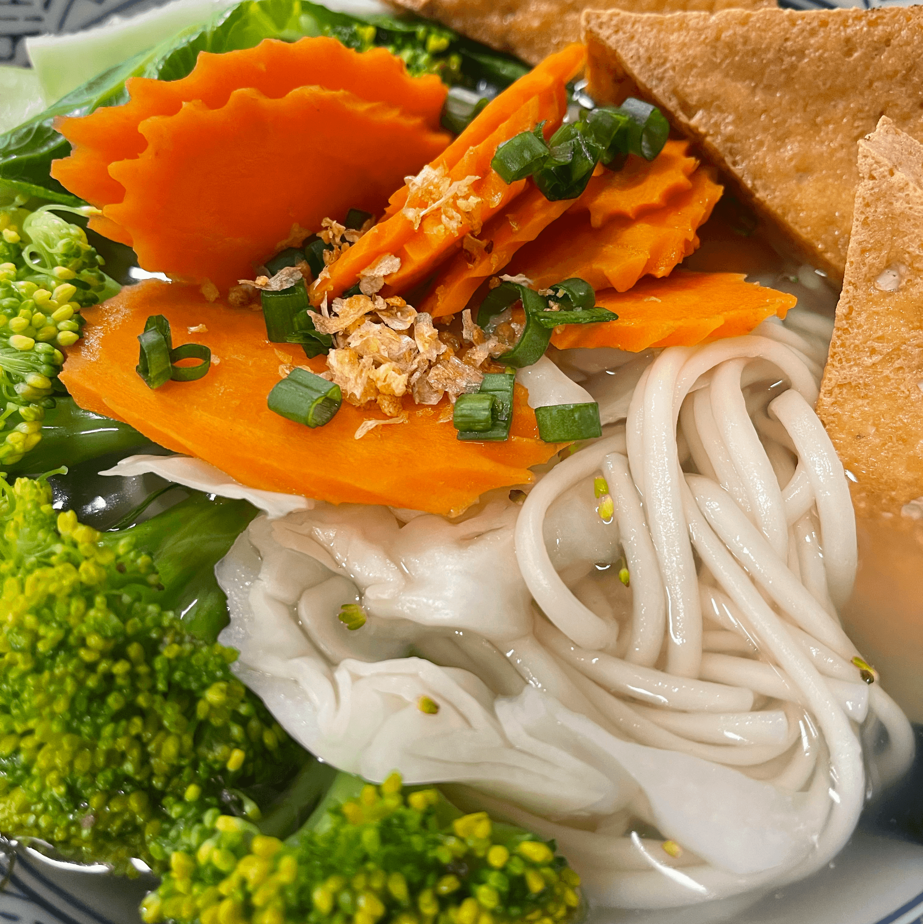 Tofu and Vegetables Ramen.