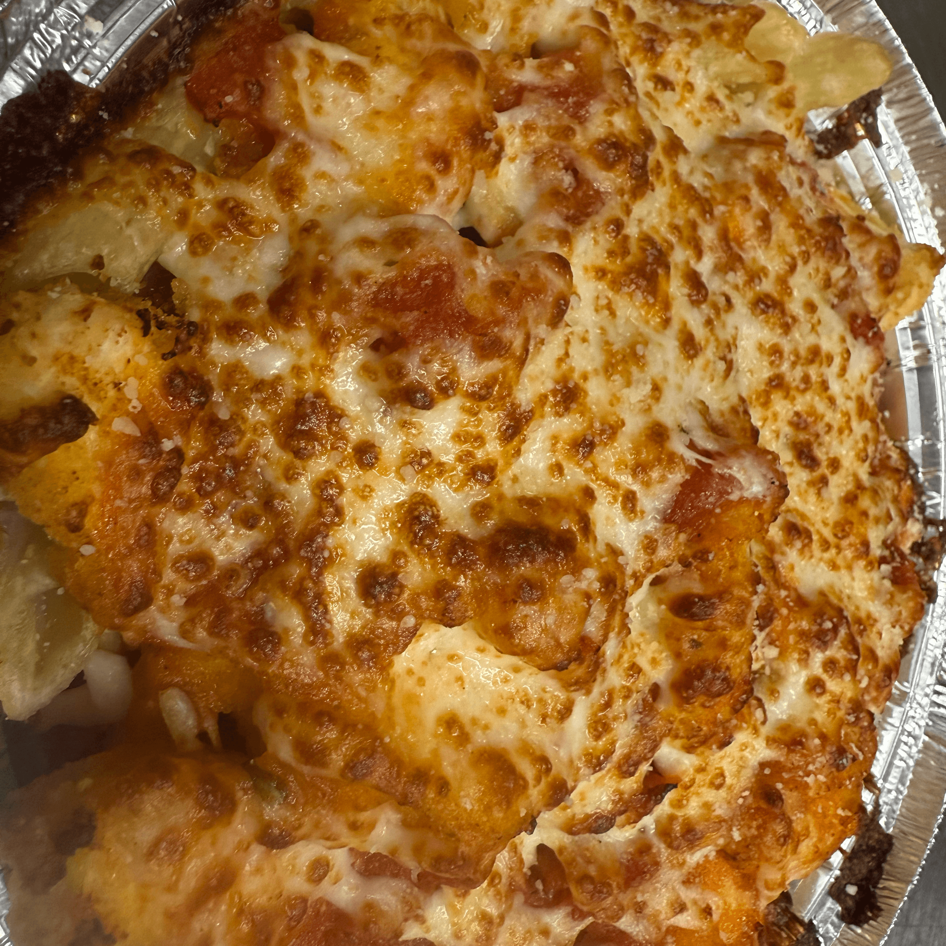 Chicken Parmesan Pasta.