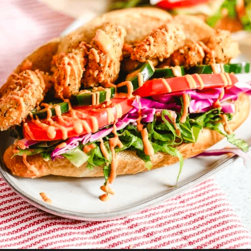 63. Shrimp Po Boys - O.