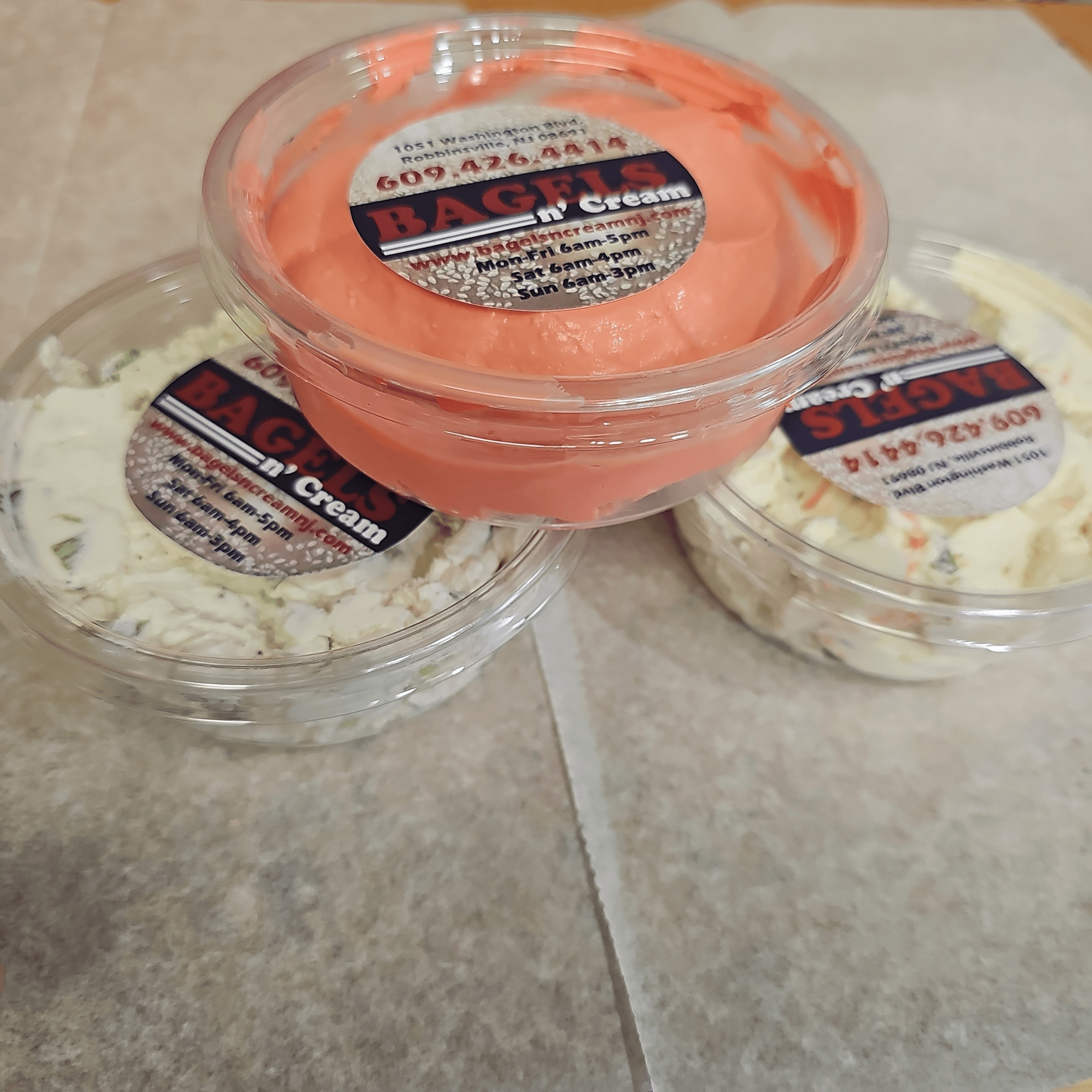 Specialty Cream Cheeses.