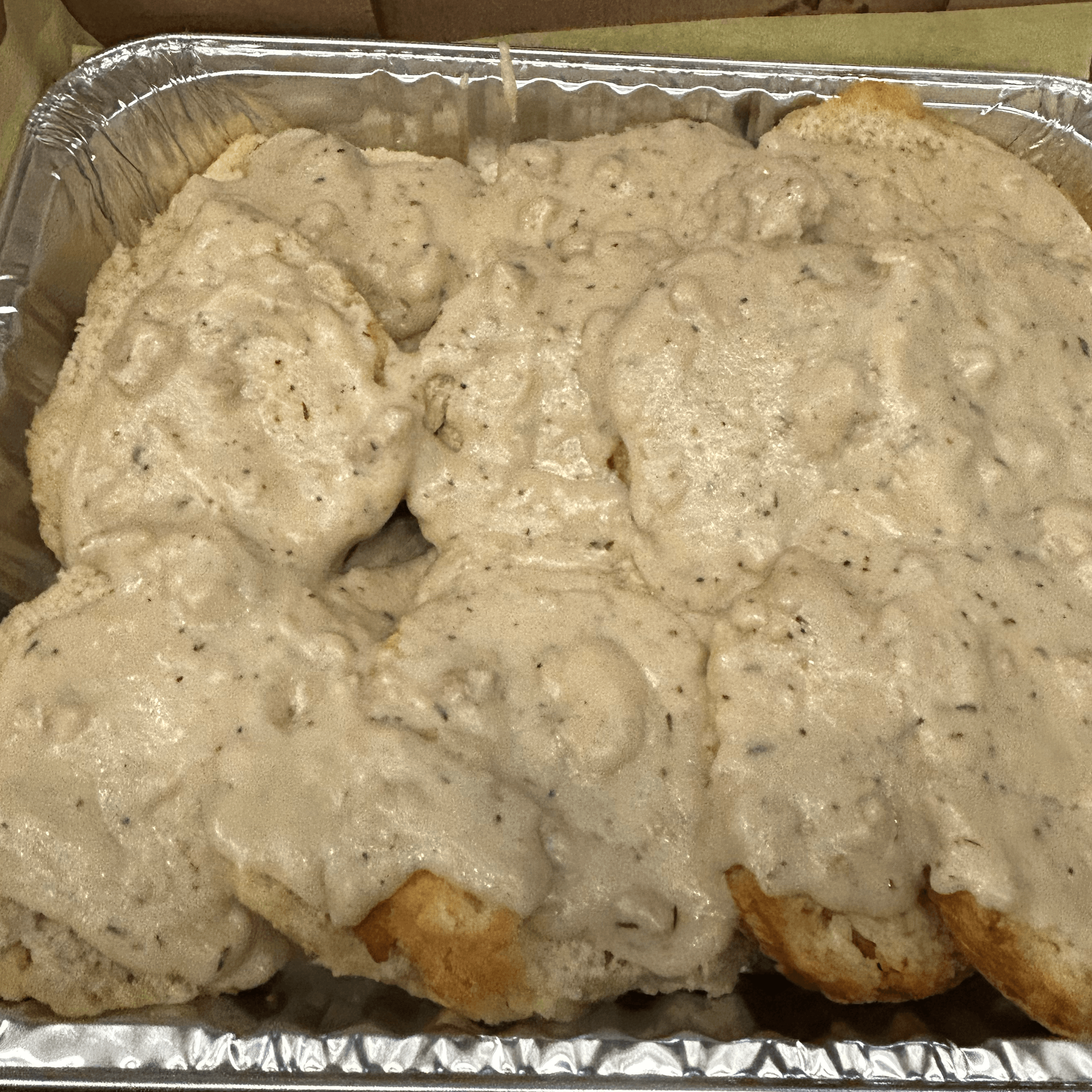 Biscuit and Gravy Pan - catering.