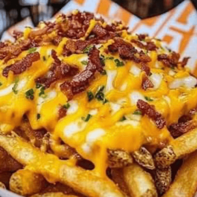 Bacon Cheese Fries.
