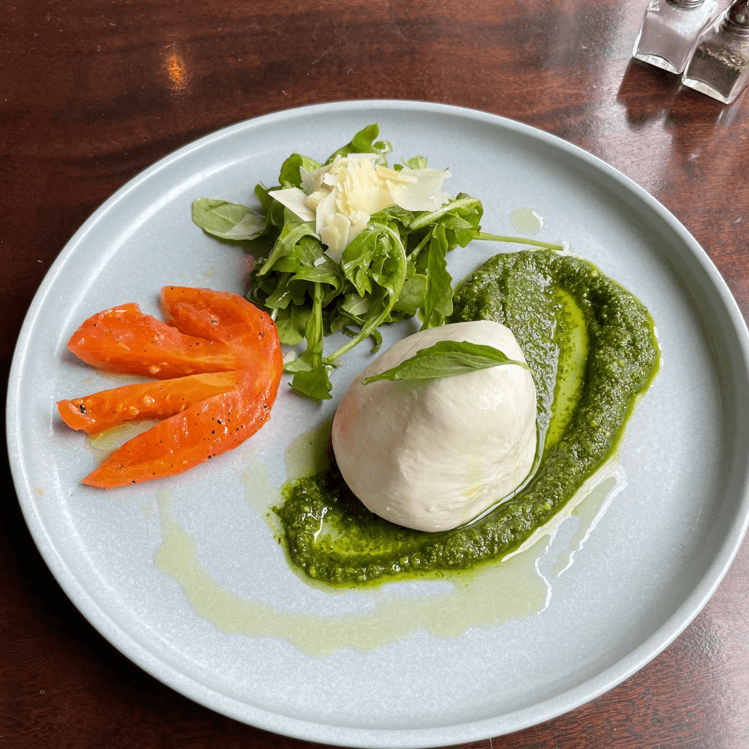 Burrata e Pesto.