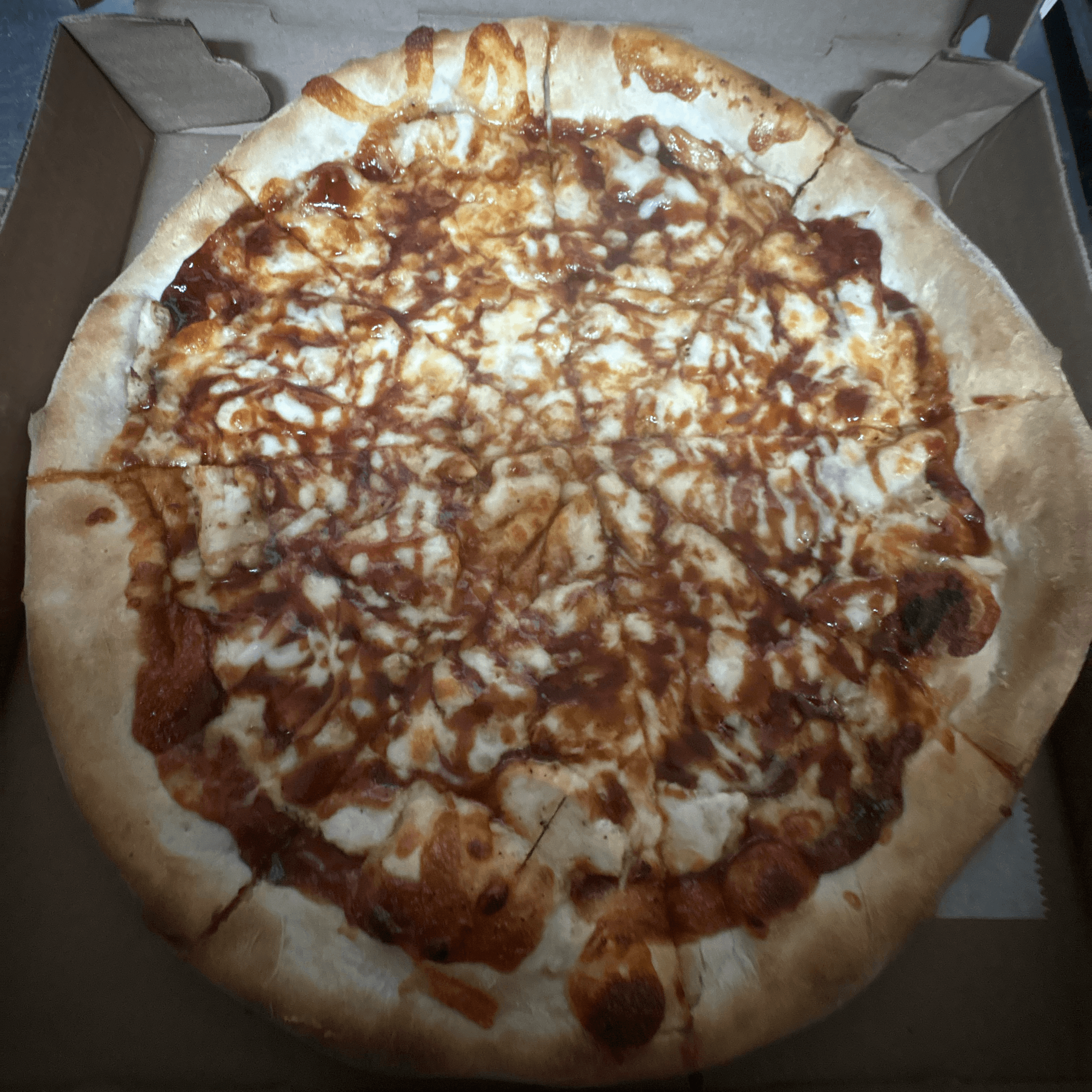 BBQ Chicken Pizza (Medium 14”).