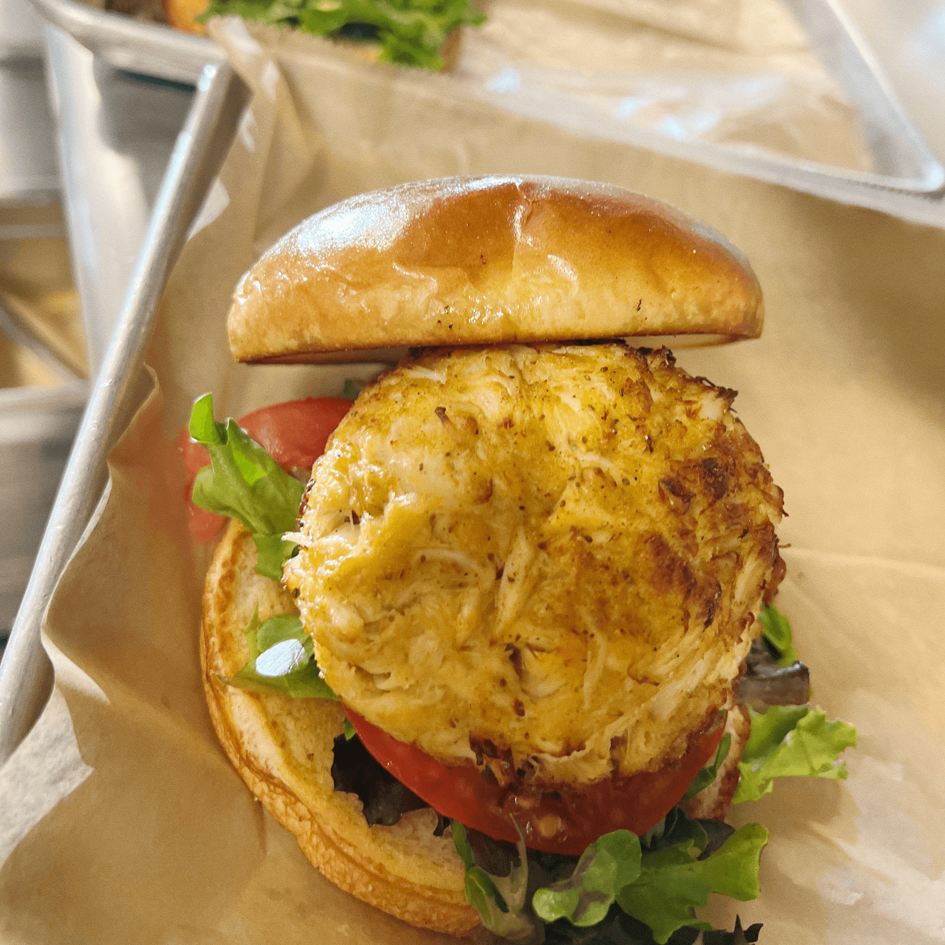 Award Winning Crab Cake.