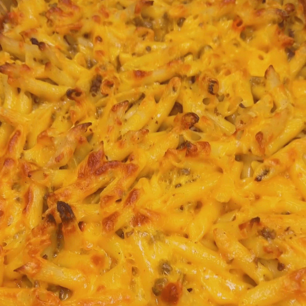 Haitian Bake Macaroni (Made With Ground Beef).
