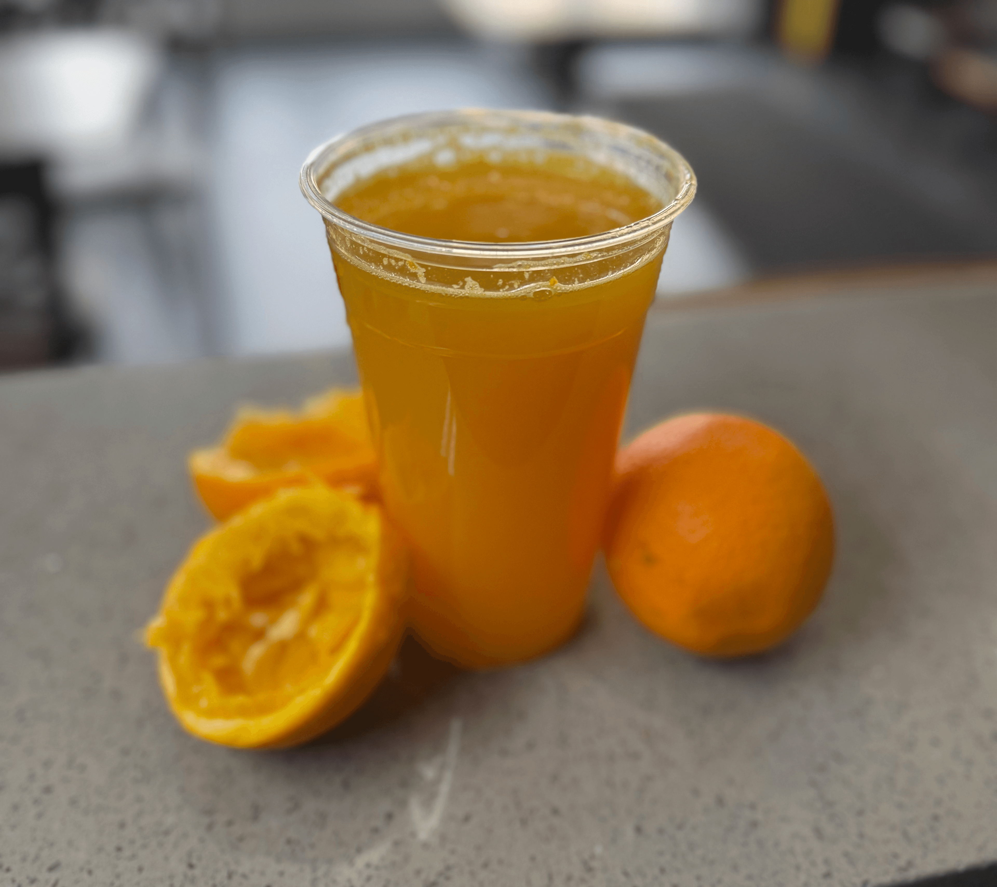 Fresh Orange Juice.