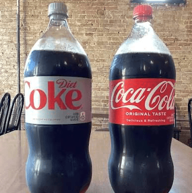 2 Liter Soda Bottle.
