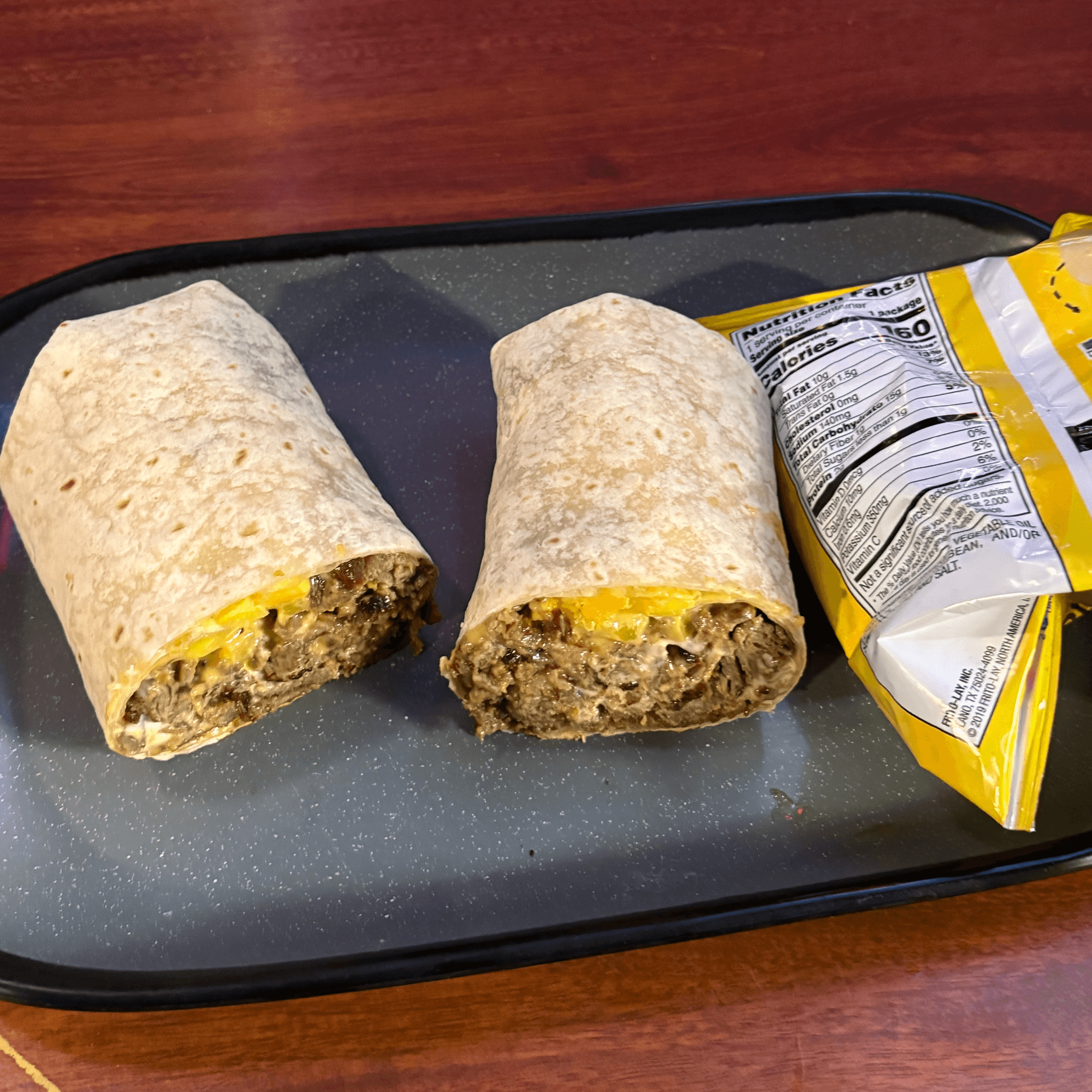Cheezsteak Wrap.