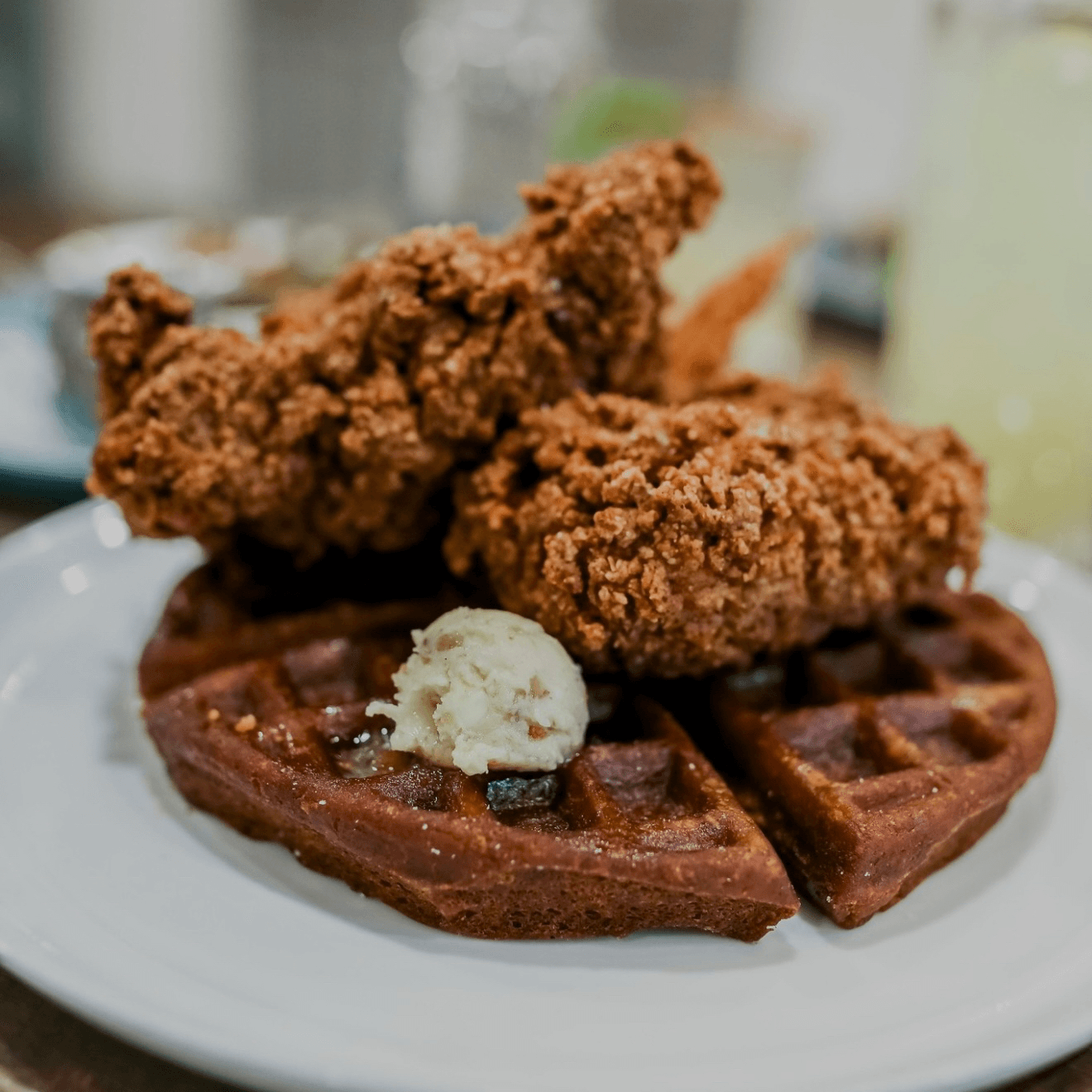 Fried Chicken & Waffles.