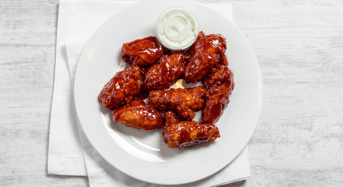 Flavored Wing Dings (10 Pieces).