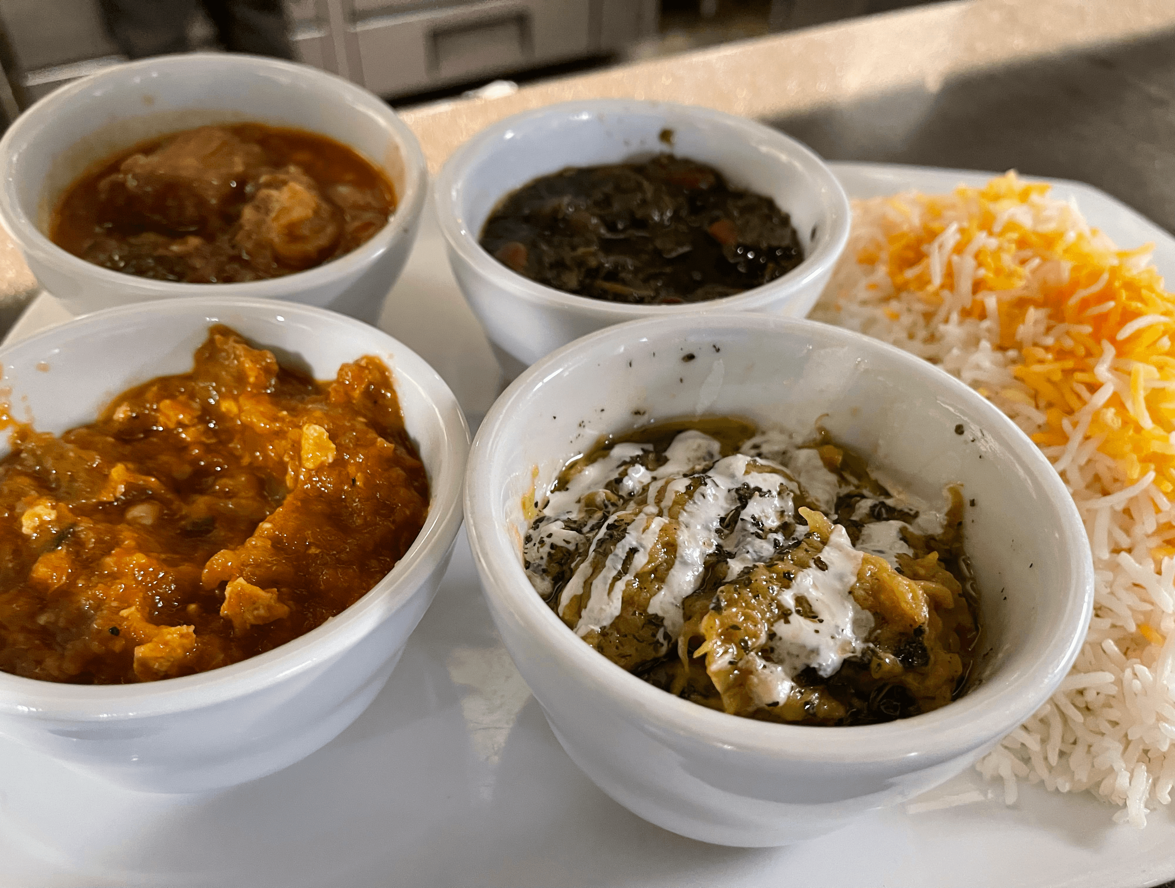 Persian Mezza (GF, V).