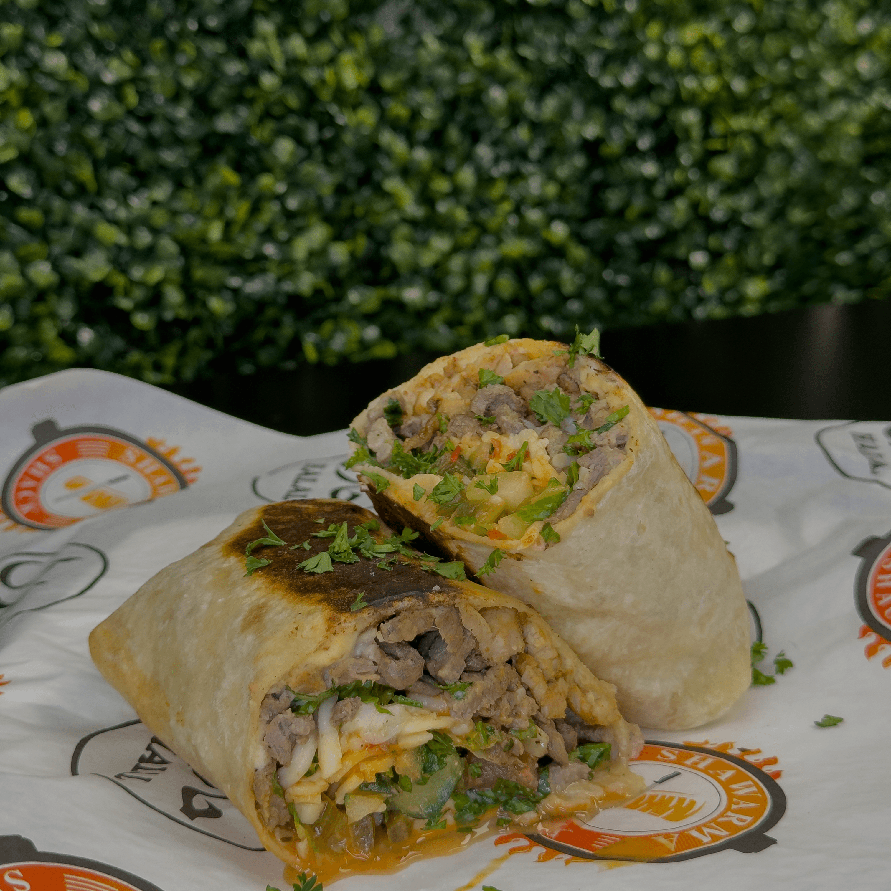 Mixed Shawarma Wrap.