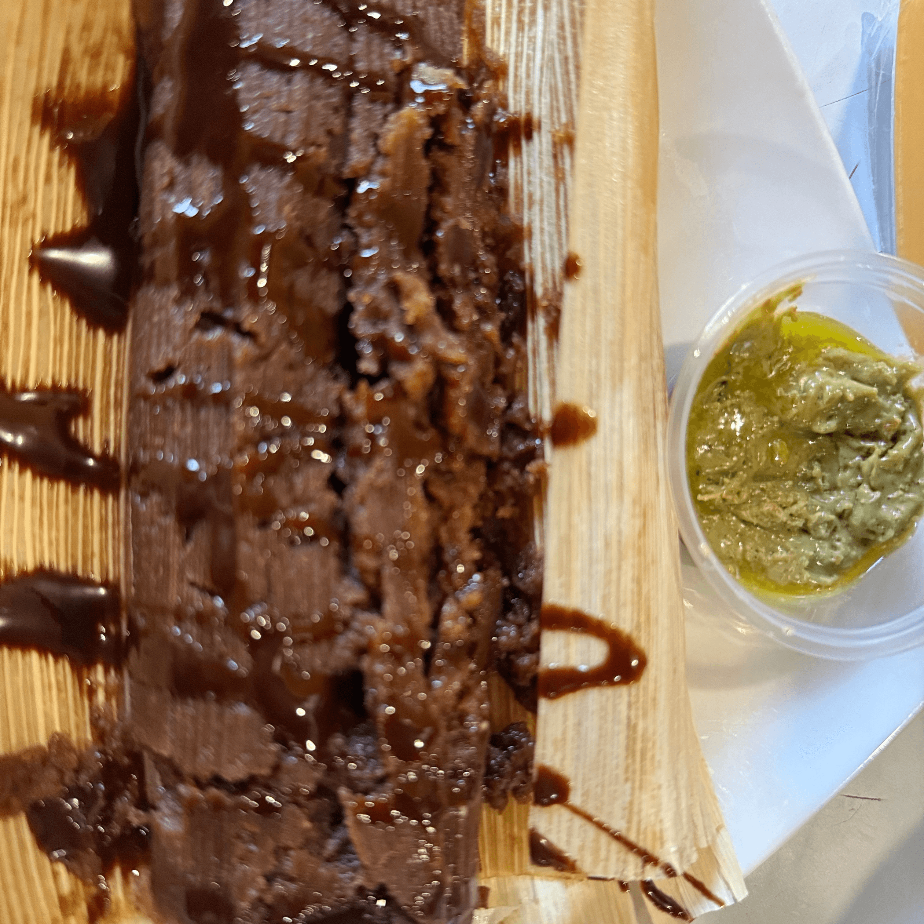 Tamale Chocolate W /pista.