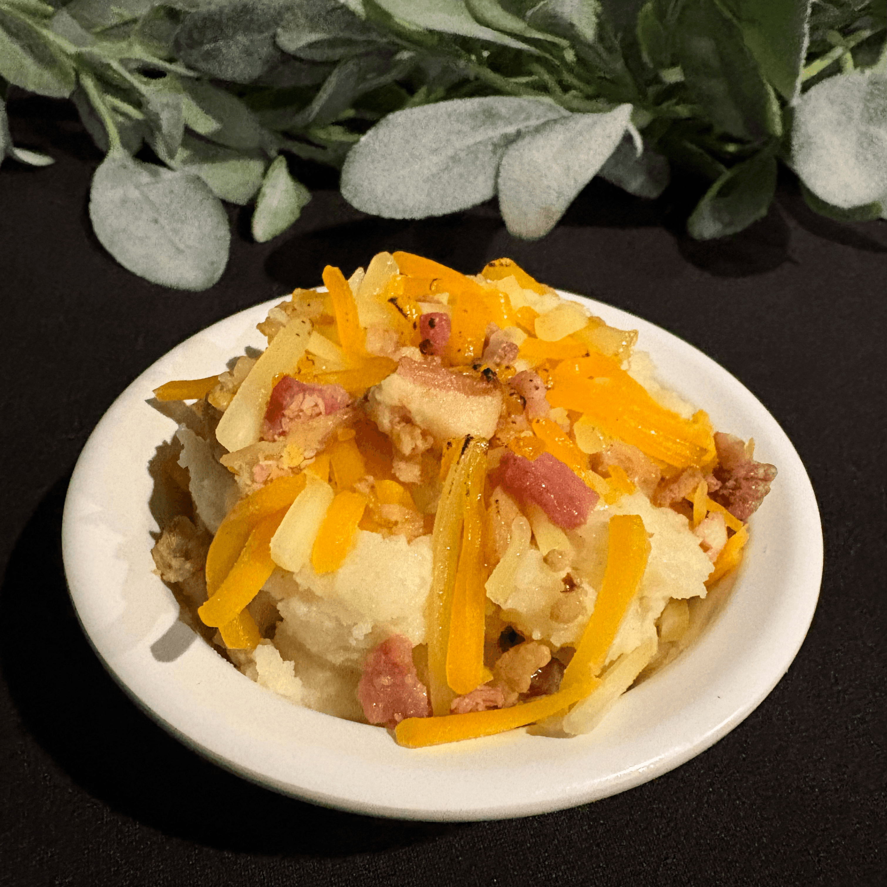 Loaded Masheed Potatoes.