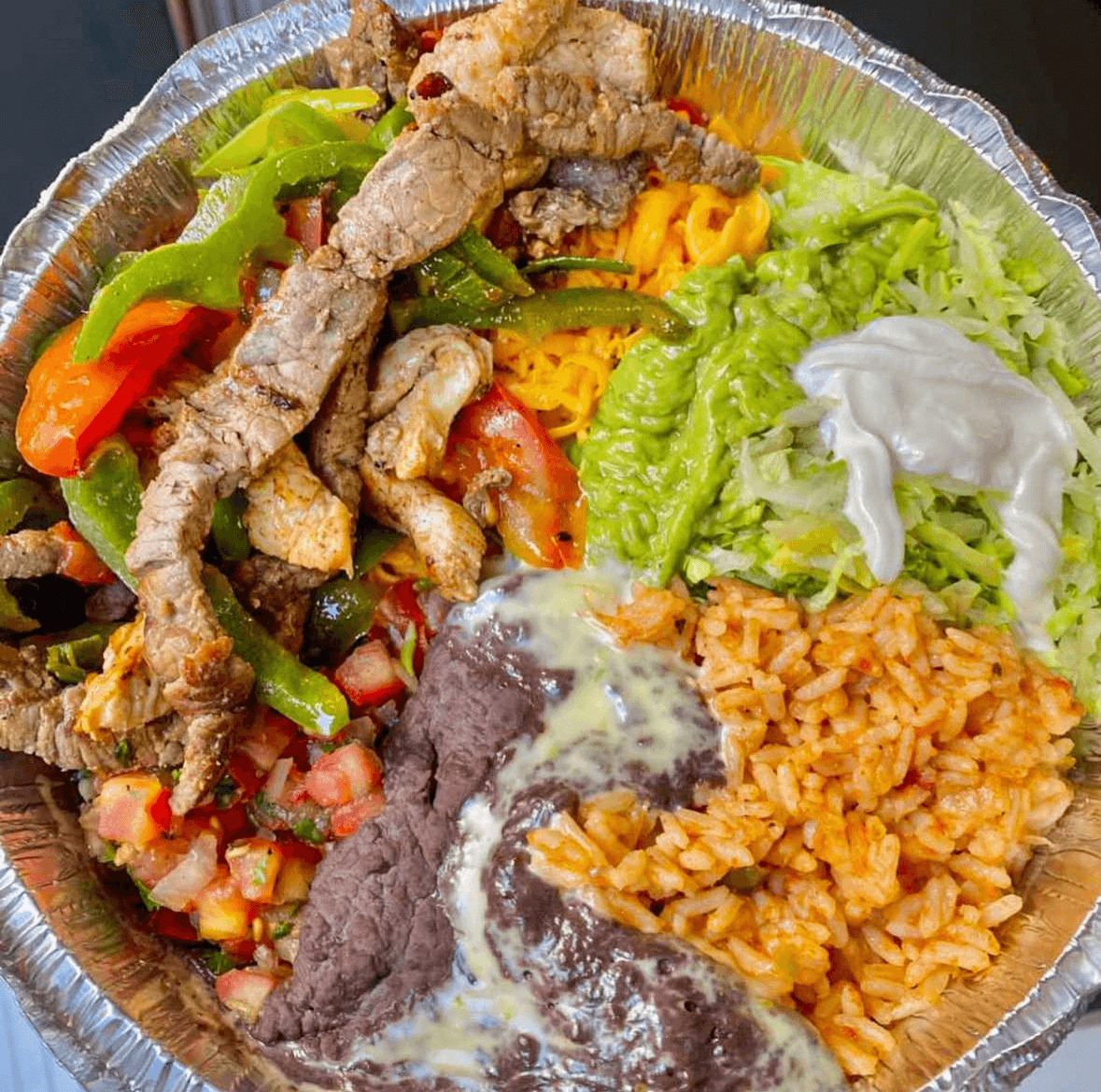 Fajita Plate.
