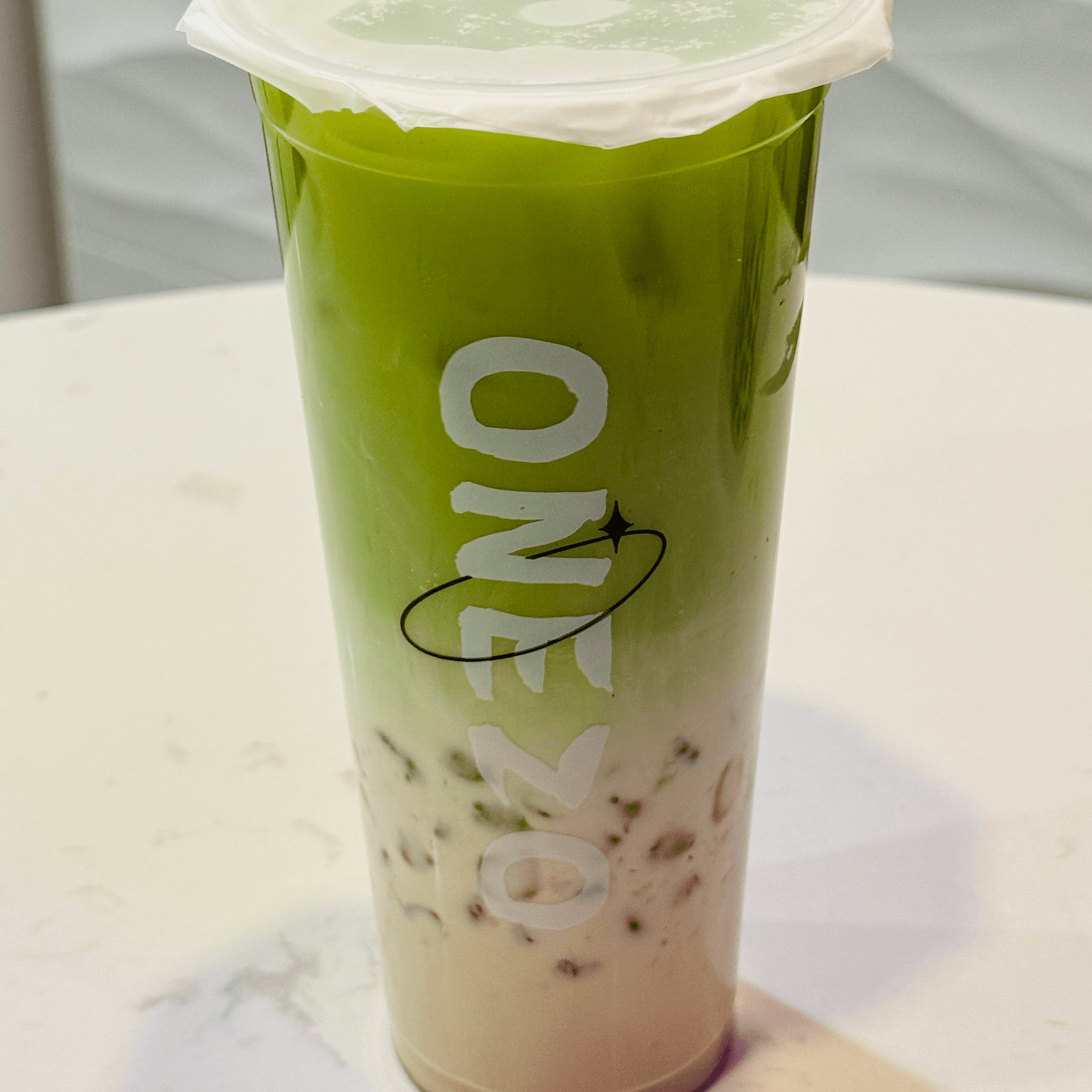 Thai Green Milk Tea.