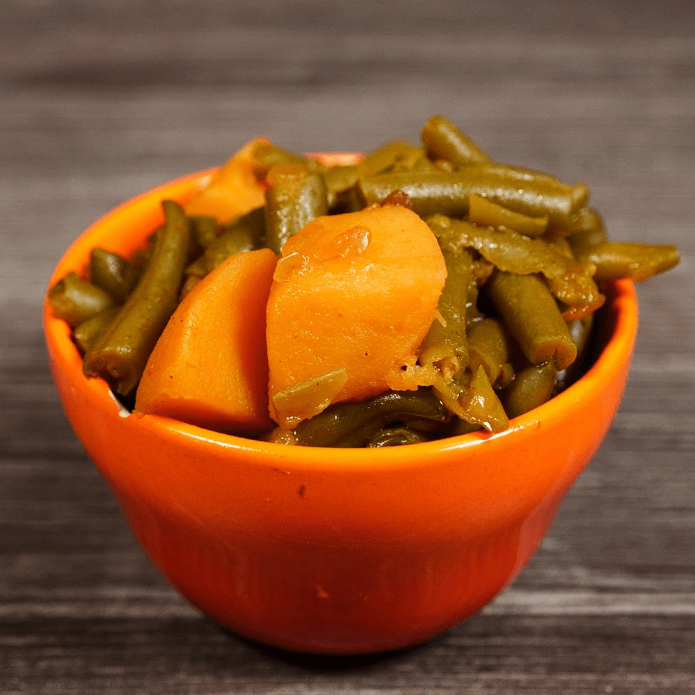 Green Beans & Potatoes.