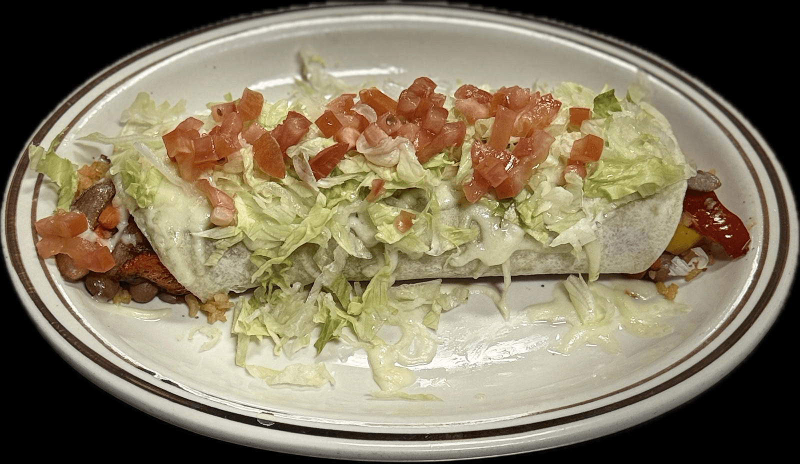 66. Gallo Vegetarian Burrito.