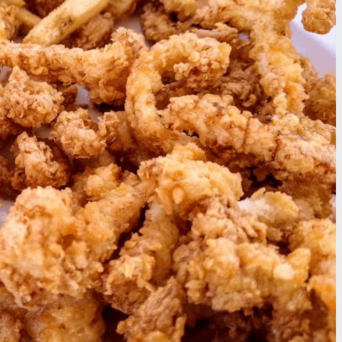 Breaded Clam Strips.
