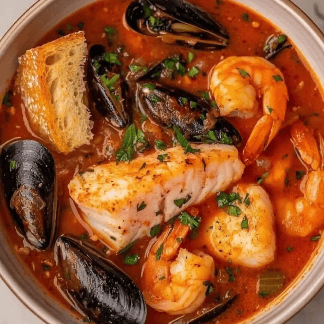 Sopa De Mariscos/Seafood Soup.