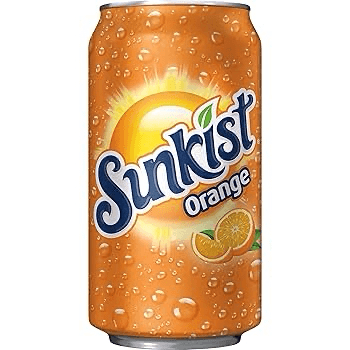 Orange Can Soda.