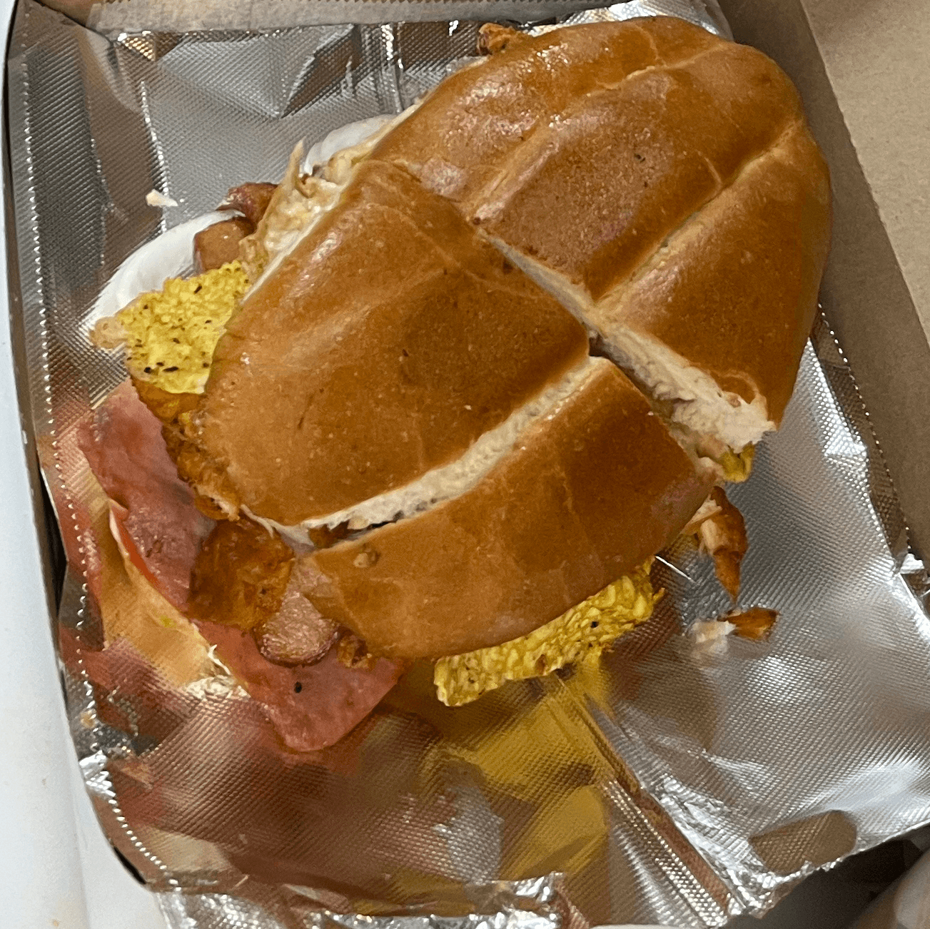 Chicken Milanesa Torta.