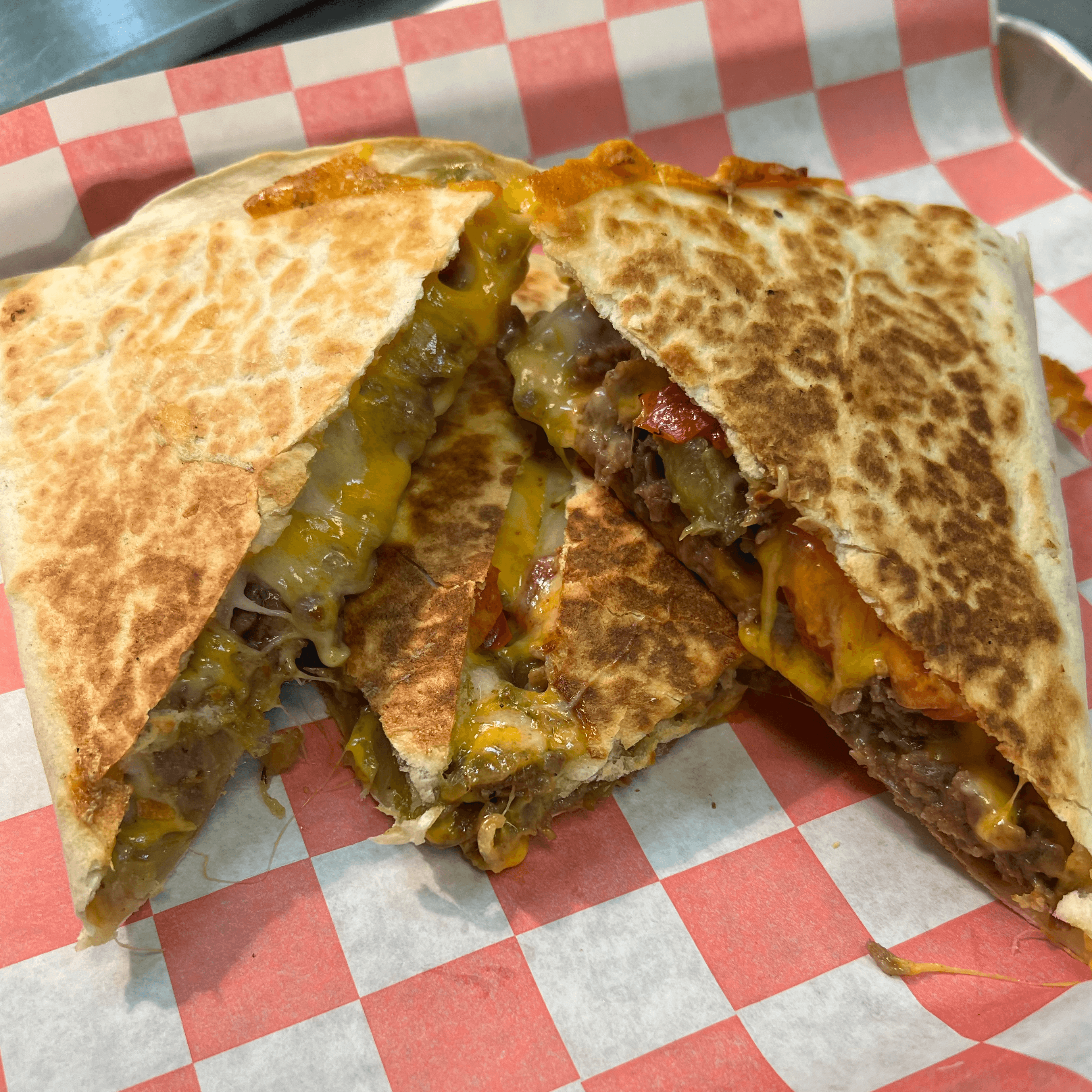 Steak Fajita Quesadilla.