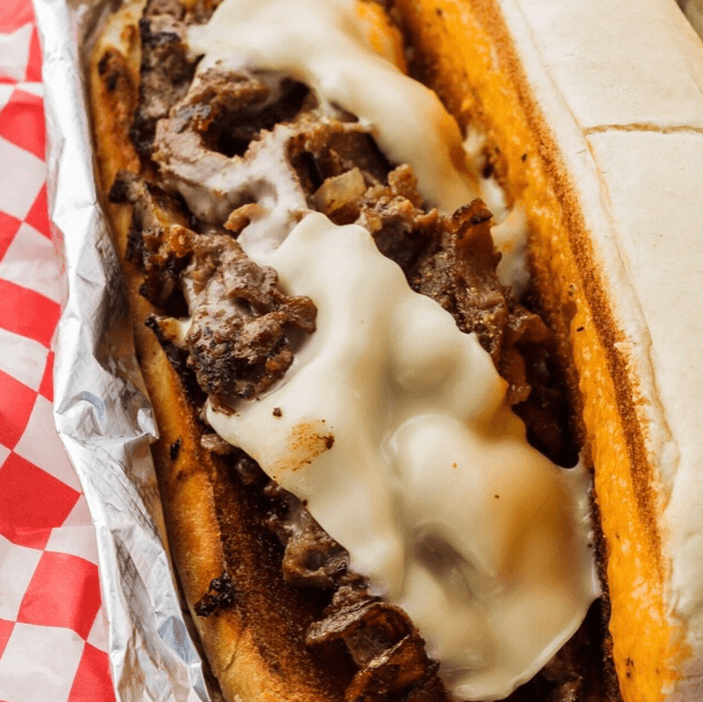 Philly Cheesesteak Sandwich.
