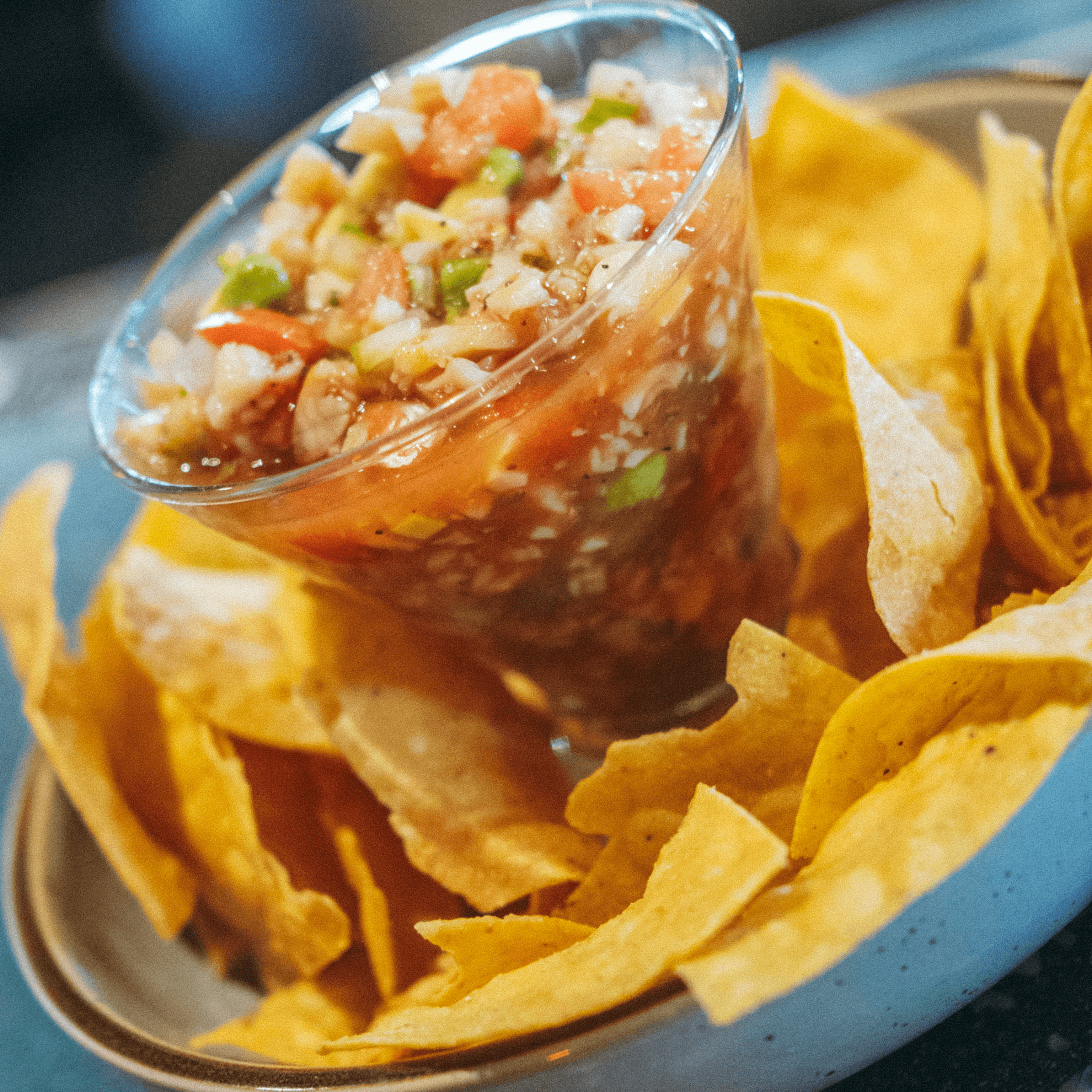 Shrimp Ceviche.