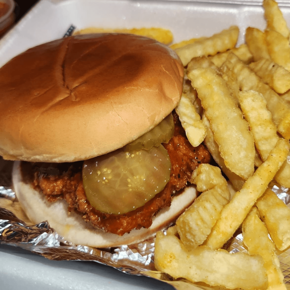 Buffalo chicken sandwich.