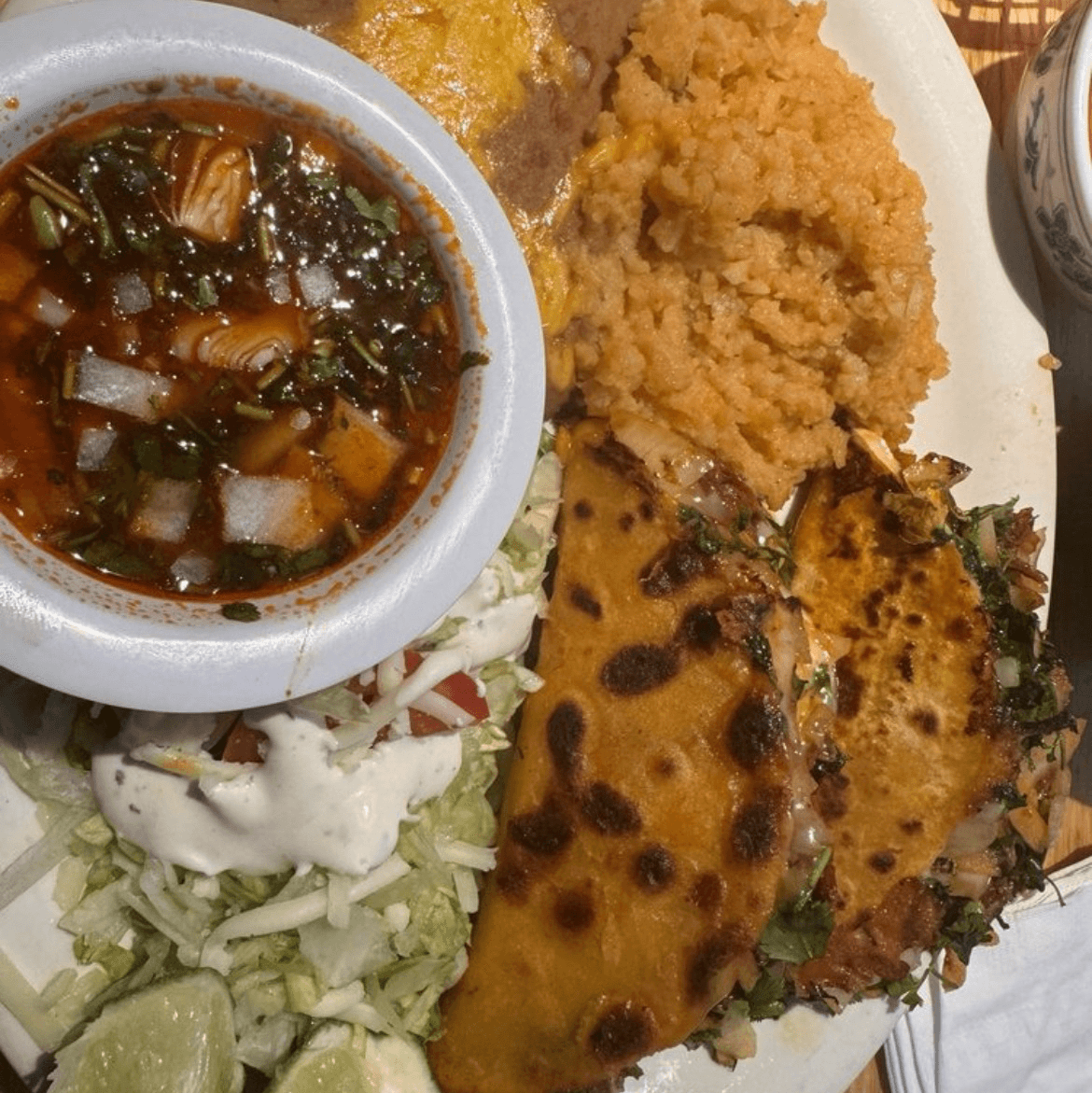 Quesabirria Tacos & Consome.