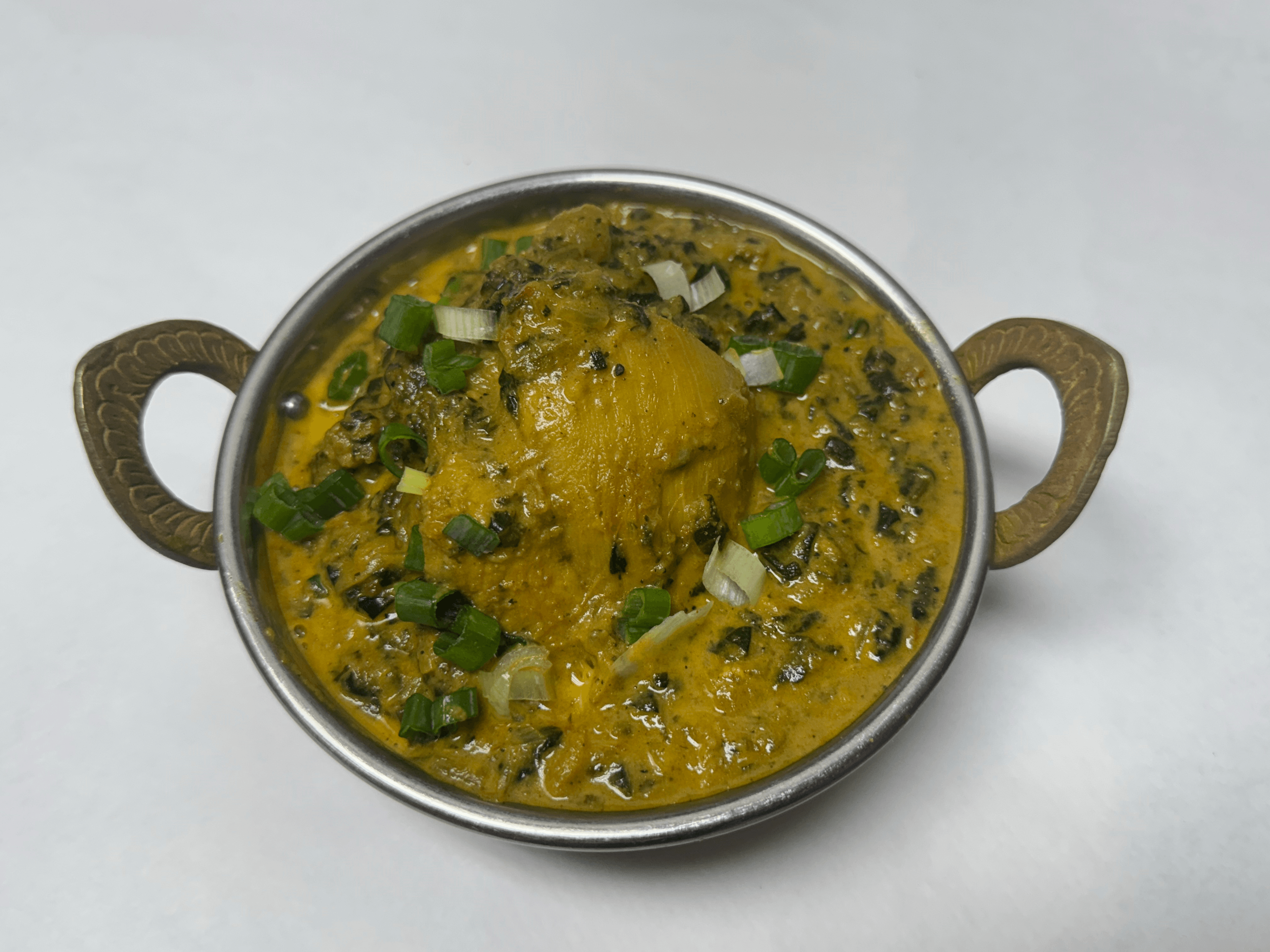 Chicken Saag (Spinach).