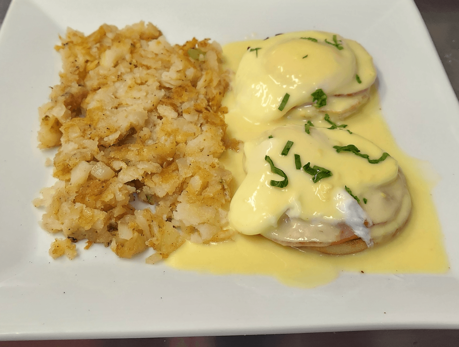 Eggs Benedict.
