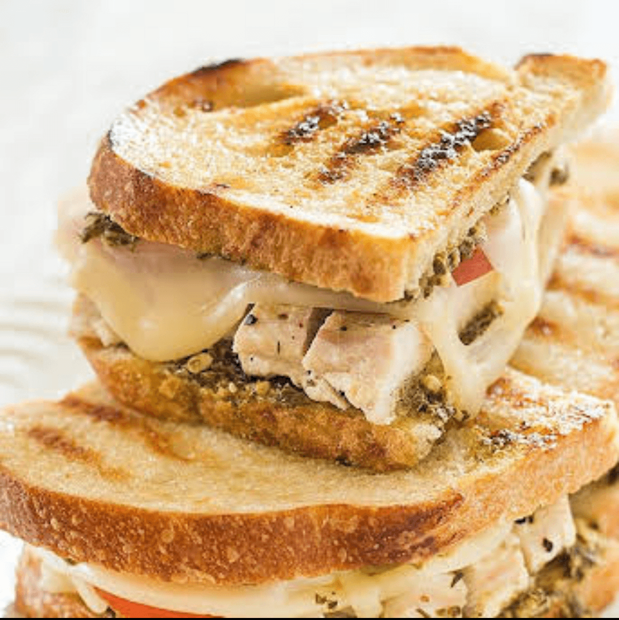 Bomb Chicken Panini.